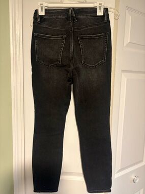 Good American Black Stretch Denim Jeans